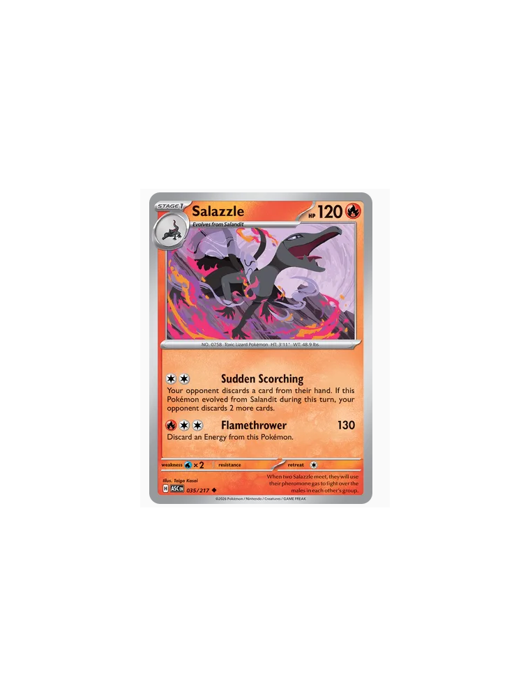 035/217 - Salazzle - Normal - Near Mint