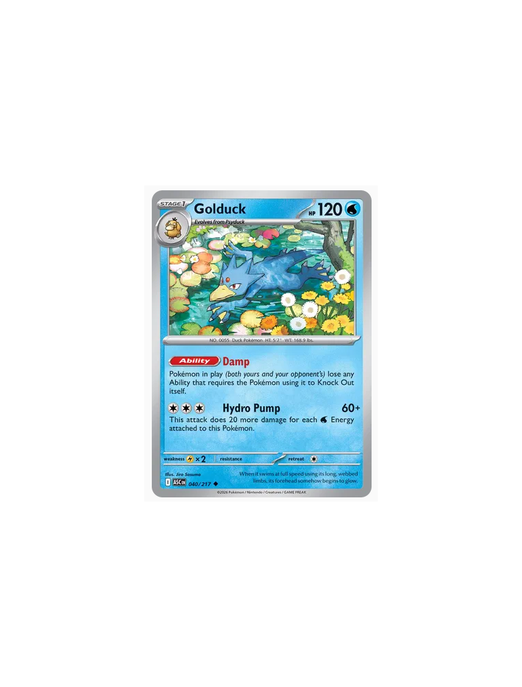 040/217 - Golduck - Normal - Near Mint