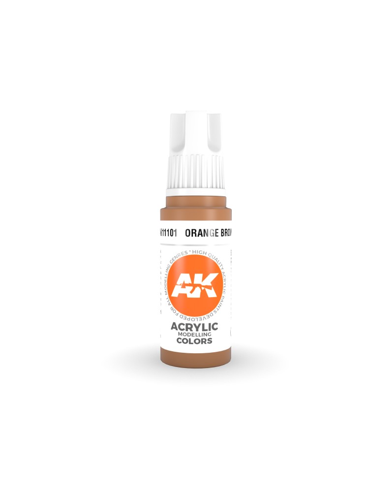 AK INTERACTIVE - Orange Brown 17ml