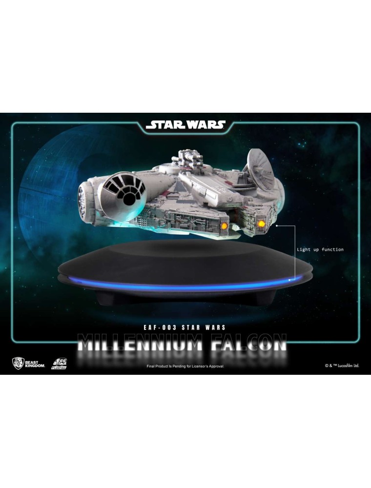 Beast Kingdom - Star wars millennium falcon floating