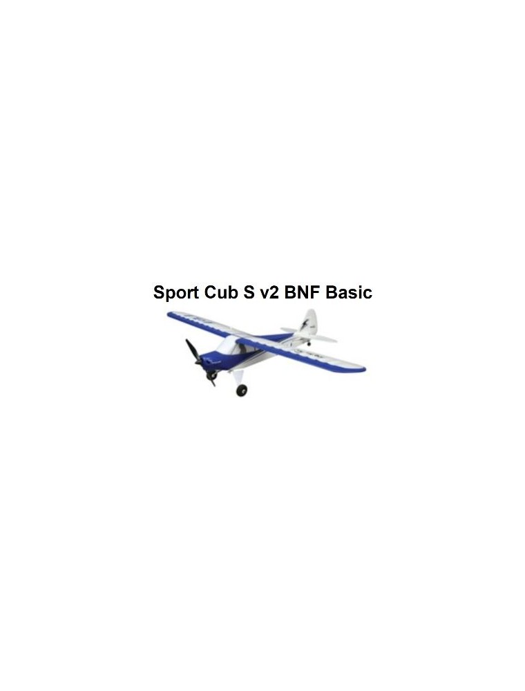 Hobby zone - Sport Cub S v2 BNF Basic with SAFE con RX senza LiPo