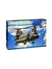 Italeri - 2779 Chinook HC.2/CH-47F Model Kit elicottero plastica Scala 1:48