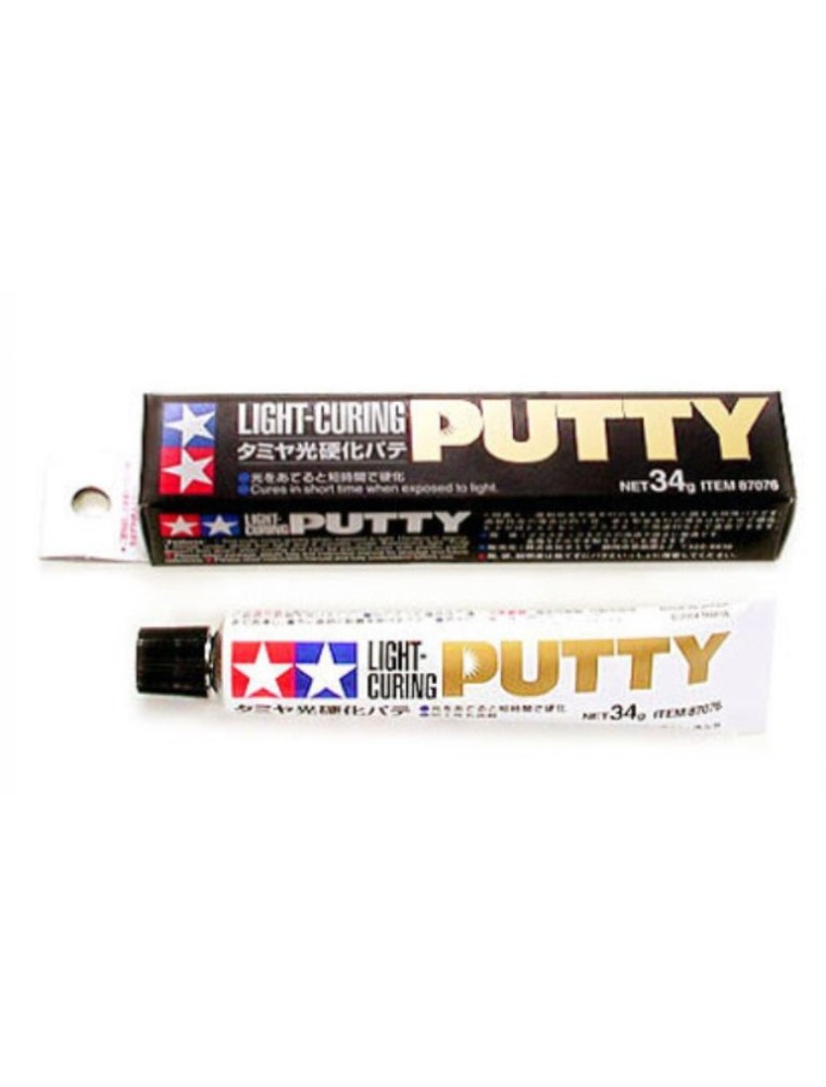 Tamiya - Stucco Per Ritocchi Rapidi 34gr Light-Curing Putty