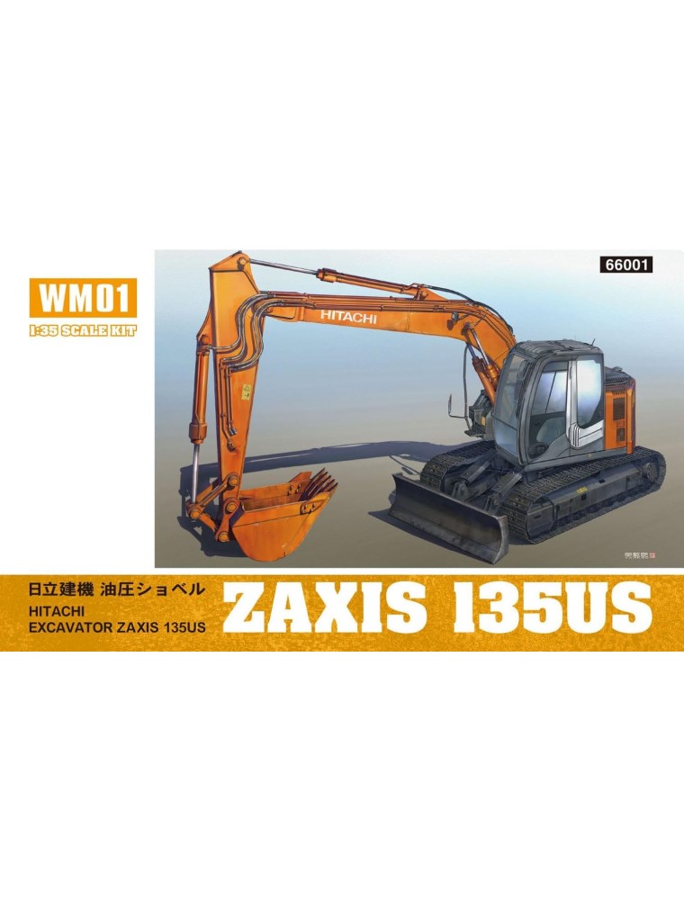 Hasegawa - 1/35 Hitachi Bagger Zaxis 135u (Hasmw01)
