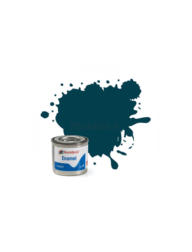 Humbrol - No 230 Pru Blue - Matt - Tinlet No 1 (14ml)