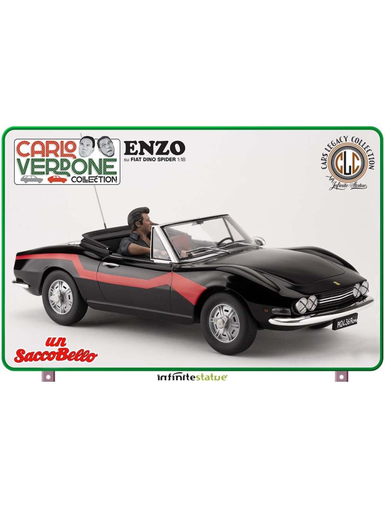Infinite Statue - Enzo Su Fiat Dino Spider 1:18 Resin Car