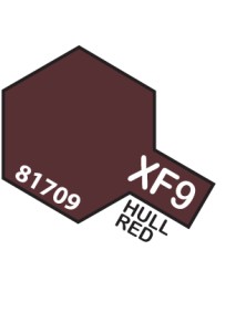 TAMIYA - MINI 10ml XF-9 Hull Red