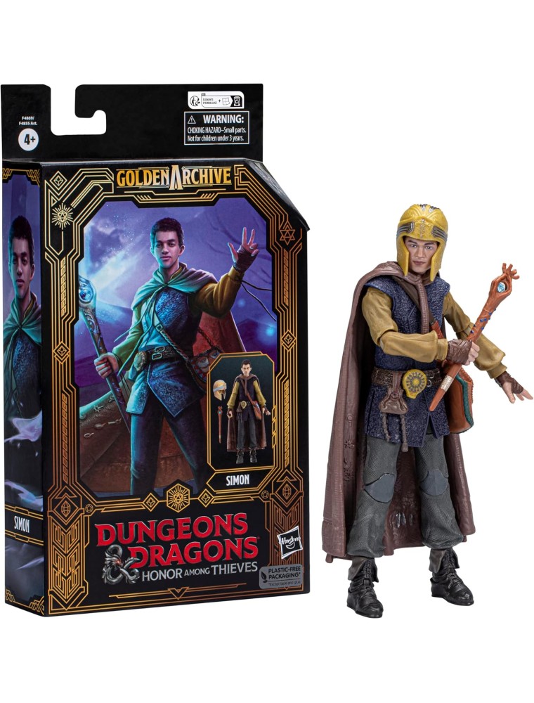 Hasbro - Dungeons & Dragons Golden Archive Honor Among Thieves - Simon Action Figure