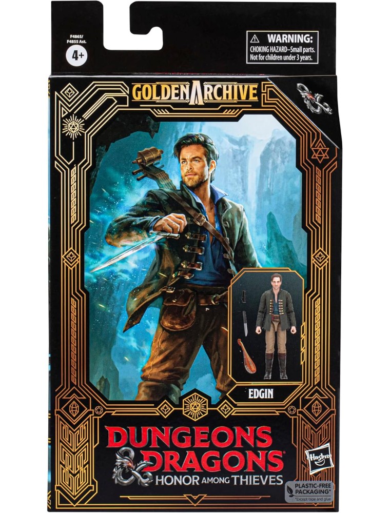 Hasbro - Dungeons & Dragons Golden Archive Honor Among Thieves - Edgin Action Figure