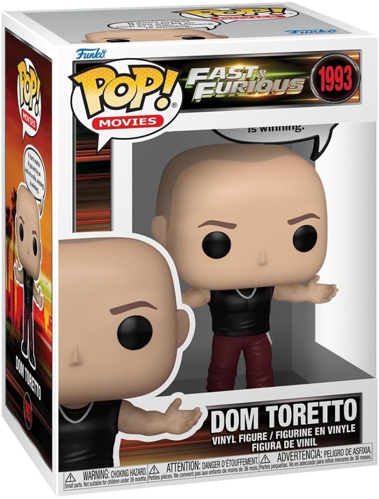 FUNKO POP! - Fast & Furious Dom Toretto Winning is Winning 1993