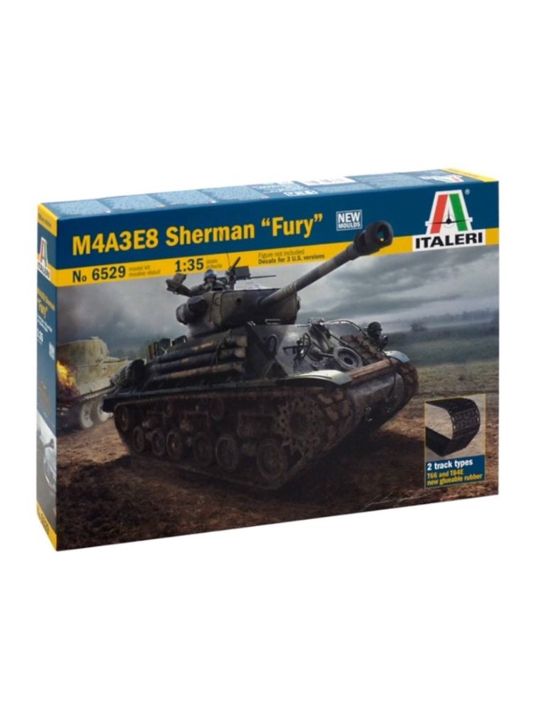 Italeri - M4A3E8 SHERMAN FURY       1/35